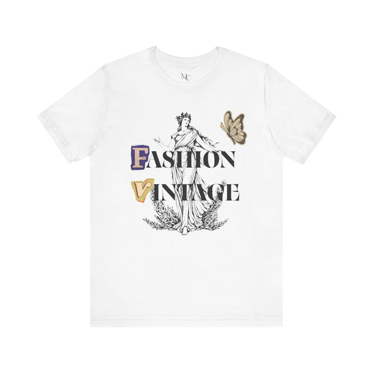 Vintage Fashion Graphic Tee for Trendsetters